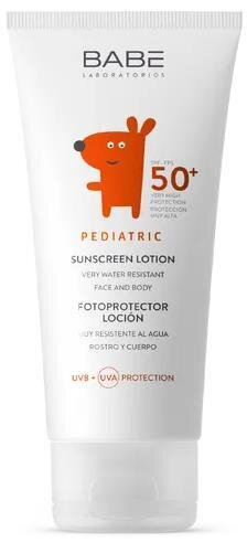 Лосьйон сонцезахисний Babe Laboratorios Pediatric SPF50+ для обличчя та тіла дитячий, 100 мл