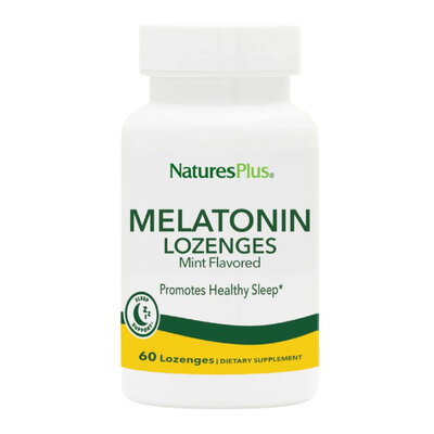 Мелатонін з вітаміном В6 Nature's Plus Melatonin Sublingual 3 мг with B6, 60 таблеток