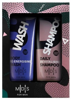 Набір Mades Cosmetics For Men для чоловіків (гель-душ 150мл + шампунь 150мл)