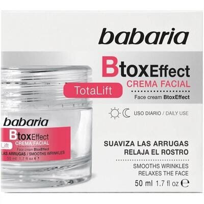 Крем для обличчя Babaria Botox Effect з ефектом ботоксу, 50 мл