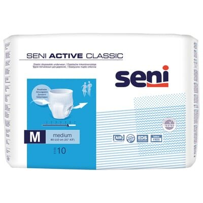 Труси поглинаючі для дорослих Seni Active Classic medium, 10 штук
