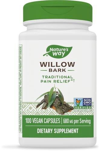 Верби кора Nature's Way Willow Bark, 100 веганських капсул