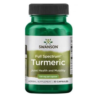 Куркума Swanson Turmeric с капсули по 720 мг №30