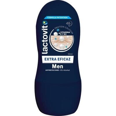 Дезодорант кульковий Lactovit Men Extra Effective чоловічий, 50 мл