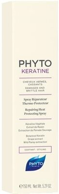 Спрей Phyto Phytokeratine відновлюючий, термоактивний, для пошкодженого та ламкого волосся, 150 мл
