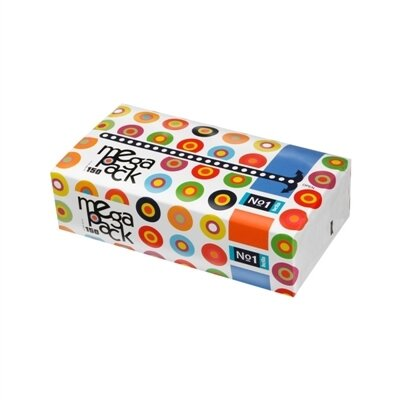 Серветки паперові універсальні Bella №1 Mega Pack двошарові, 150 шт