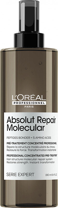 Пре-шампунь L’Oreal Professionnel Absolut Repair Molecular професійний концентрований з пептидним бондером, 190 мл