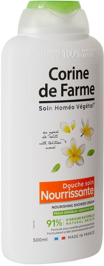 Гель-крем для душу Corine De Farme Monoi Tahiti живильний, 500 мл