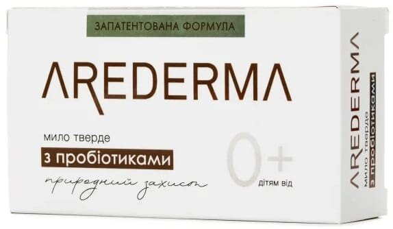 Мило тверде Аредерма з пробіотиками (0+), 140 г