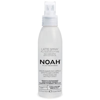 Спрей Noah Hair Spray With Cotton Oil для випрямлення кучерявого волосся з олією бавовни, 150 мл