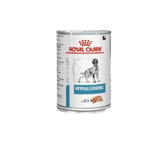 Корм вологий Royal Canin Hypoallergenic для собак при харчовій алергії, 400 г