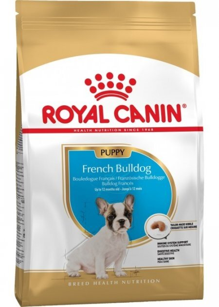 Корм сухий для цуценят Royal Canin French Bulldog Puppy породи французький бульдог до 12 місяців, 1 кг