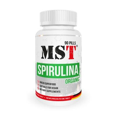 Спіруліна MST Nutrition Spirulina, 90 таблеток
