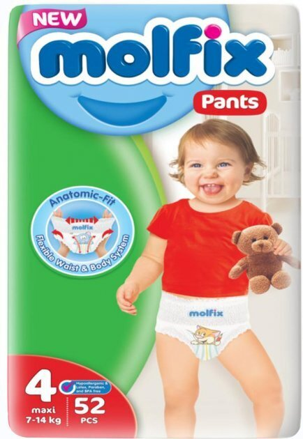 Підгузки-трусики Molfix Jumbo дитячі, розмір 4 maxi, 7-14 кг, 52 шт