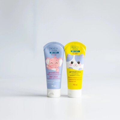 Крем дитячий Beauty Derm Kids універсальний з екстрактами календули та череди, 75 мл
