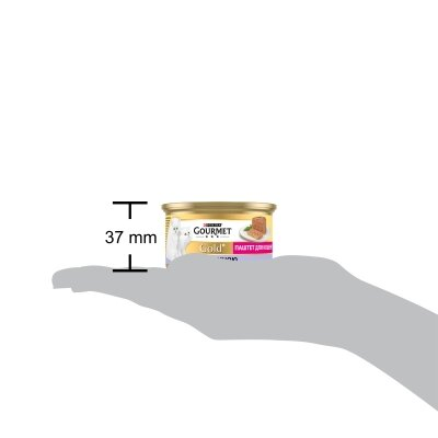 Корм вологий для кошенят Purina Gourmet Gold Паштет з телятиною, 85 г