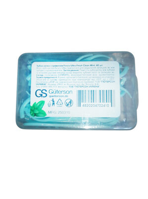 Зубна нитка Fesco Ultra Fresh Clean з тримачем, 40 шт