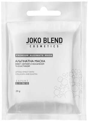 Маска для обличчя Joko Blend альгінатна ефект ліфтингу з колагеном та еластином, 20 г