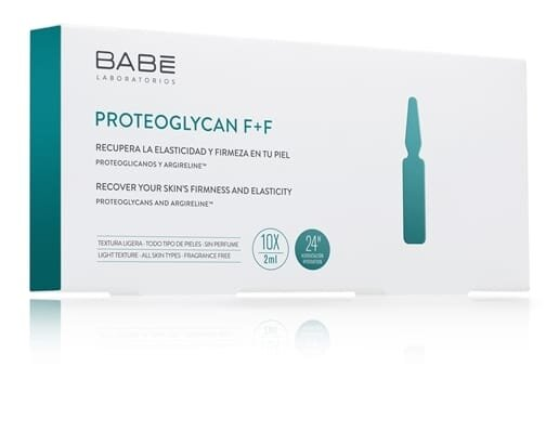 Ампули-концентрат Babe Laboratorios Ampule Solution Proteoglycan F+F з вираженим антивіковим ефектом, 10 шт х 2 мл