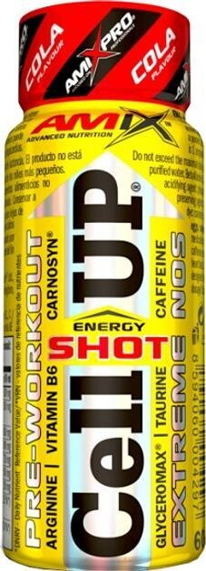 Передтренувальний комплекс Amix Nutrition CellUP Energy Shot кола, 60 мл
