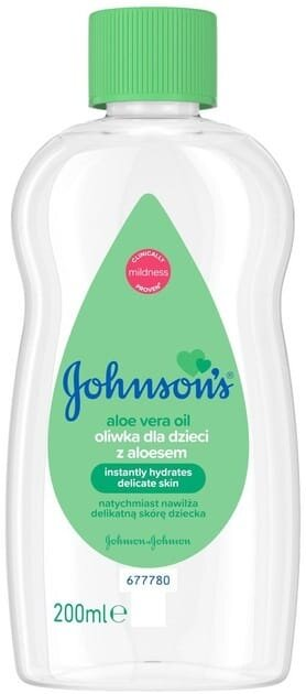 Олійка дитяча для тіла Johnson's Baby Алое, 200 мл