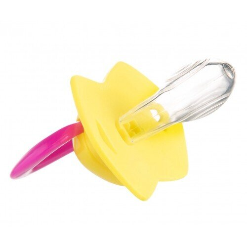 Пустушка силіконова Canpol Babies Neon Love симетрична 22/653_pin, 6-18 місяців, 2 шт