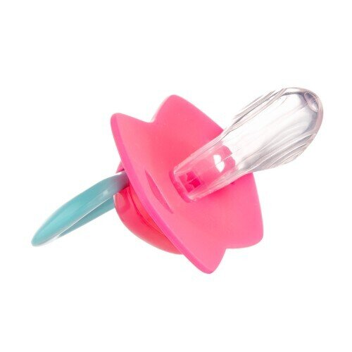Пустушка силіконова Canpol Babies Neon Love симетрична 22/653_pin, 6-18 місяців, 2 шт