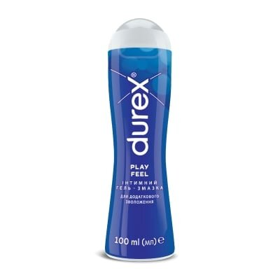 Інтимний гель-змазка Durex Play Feel додаткове зволоження (лубрикант), 100 мл