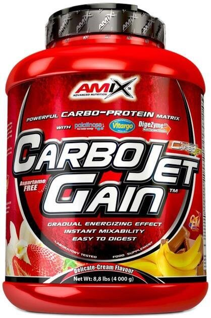 Гейнер Amix Nutrition CarboJet Gain полуниця, 4000 г