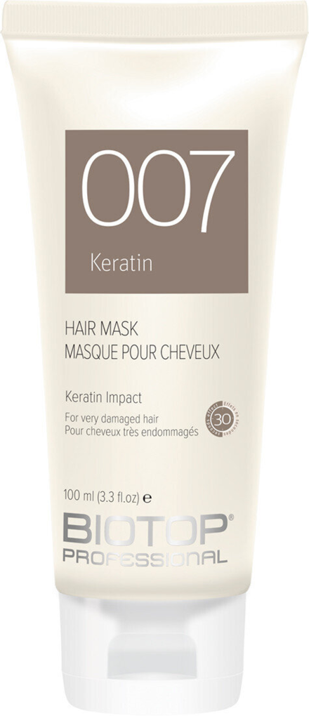 Набір Biotop 007 Keratin Starter Kit (шампунь 100 мл + маска 100 мл + сироватка 10 мл)