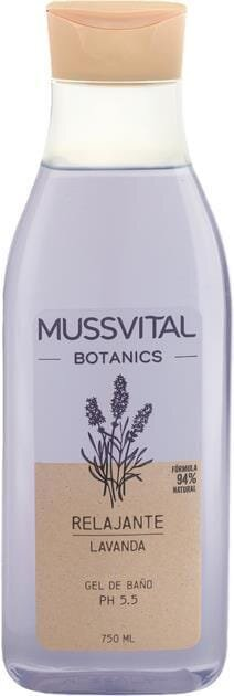 Гель для душу Mussvital Botanics лаванда, 750 мл