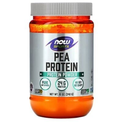 Протеїн гороховий NOW Foods Pea Protein, 340 г
