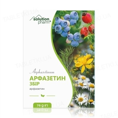 Арфазетин збір по 75 г у пач. з внут. пак.