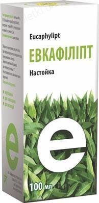 Евкафіліпт настойка по 100 мл у флак. (бан.)