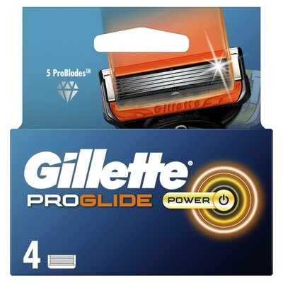 Картриджі змінні для гоління Gillette Fusion5 ProGlide Power, 4 шт