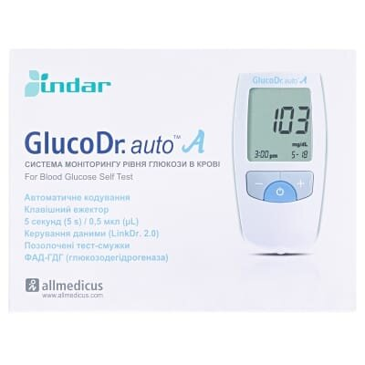 Глюкометр GlucoDr. auto А AGM 4000