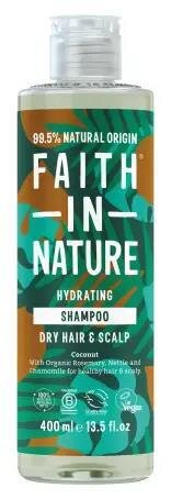Шампунь Faith In Nature натуральний з кокосом, 400 мл