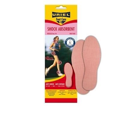 Устілки Uriel 374 Shock Absorbing Insoles попереджаючі деформацію стопи, розмір універсальний