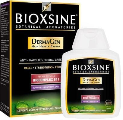 Крем Bioxsine DermaGen проти випадіння волосся Відновлюючий і захисний догляд, 300 мл