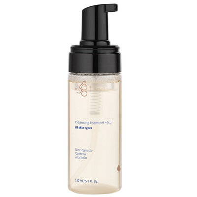 Пінка для вмивання 380 Skincare з ніацинамідом pH 5.5, 150 мл