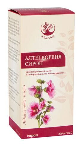 Алтеї кореня сироп по 200 мл у флак.