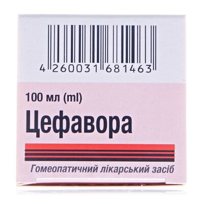 Цефавора краплі ор. по 100 мл у флак.