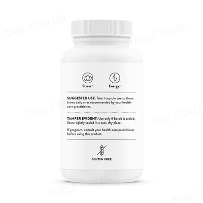 Комплекс для підтримки надниркових залоз Адренал Thorne Research Adrenal Cortex капсули №60