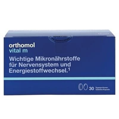 Вітамінно-мінеральний комплекс Ортомол Vital M для чоловіків капсули + таблетки, курс 30 днів