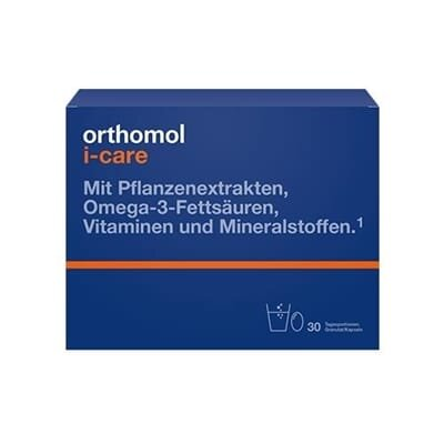 Ортомол I-Care гранули + капсули, курс 30 днів