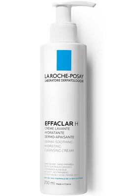 Крем-гель La Roche-Posay Effaclar H очищуючий, заспокійливий, зволожуючий, для жирної, проблемної шкіри, 200 мл