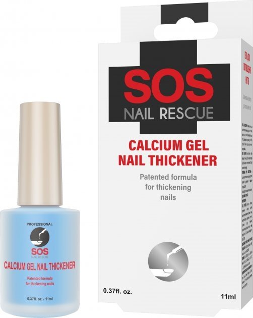 Засіб для нігтів Sos Nail Rescue Гель з кальцієм для потовщення нігтів, 11 мл