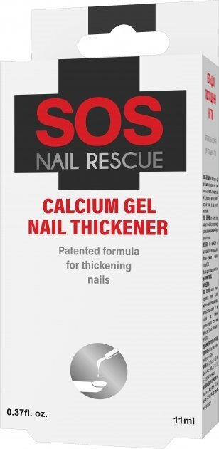 Засіб для нігтів Sos Nail Rescue Гель з кальцієм для потовщення нігтів, 11 мл