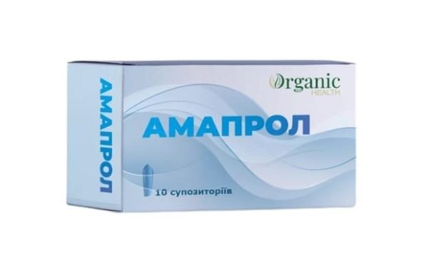 Амапрол супозиторії по 2,4 г №10