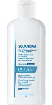 Шампунь Ducray Squanorm, проти жирної лупи, 200 мл